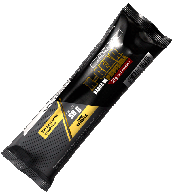 Barra de proteína sabor vainila